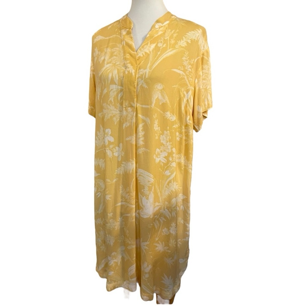 H&M Floral Yellow Dress ~ New - Picture 1 of 12